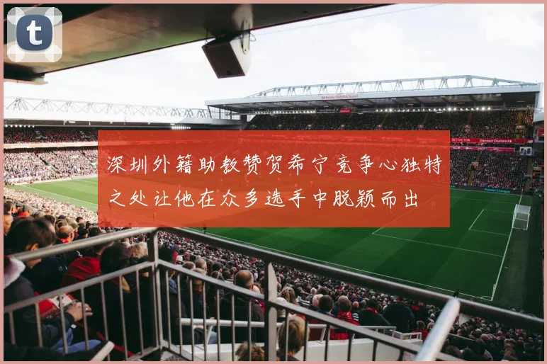 深圳外籍助教赞贺希宁竞争心独特之处让他在众多选手中脱颖而出
